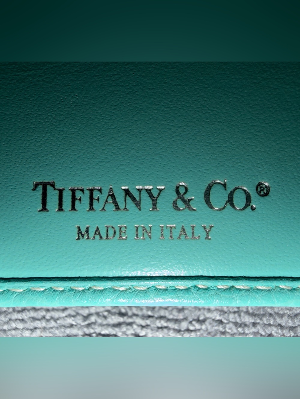 Tiffany & Co. Continental Turnlock Leather Wallet in Tiffany Blue - Picture 8 of 9